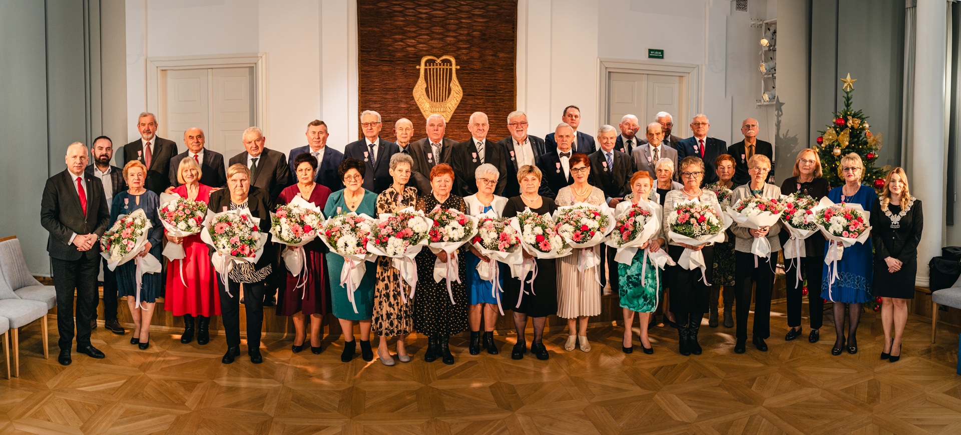 Uroczystość wręczenia medali za długoletnie pożycie małżeńskie