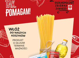 Rusza akcja „Tak, POMAGAM!”. Caritas zbiera żywność