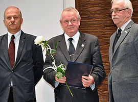Odznaka Solidarności dla Wojciecha Kudelskiego