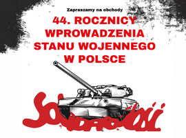 Obchody 44. rocznicy wprowadzenia stanu wojennego