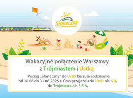 „Słoneczny” pociąg do Ustki