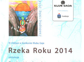 Muchawka III Rzeką Roku 2014 r.