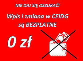 Uwaga przedsiębiorcy!