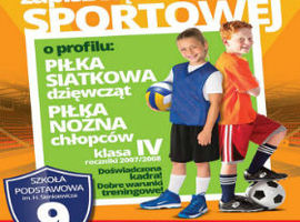Trwają nabory do klas sportowych