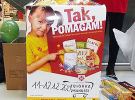 Akcja "Tak, POMAGAM!" – ponad 20 ton dobra!