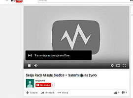 Sesja Rady Miasta na żywo