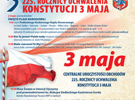 Siedleckie obchody Święta Konstytucji 3 Maja