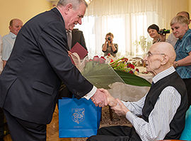 Setne urodziny Mieczysława Ławeckiego